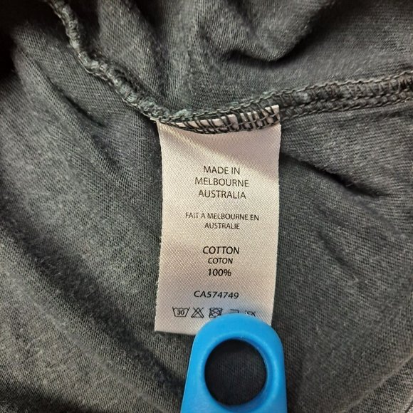 No Tomorrow NTMRW Faded Black Casual T Shirt Mens Size L, Made in Australia - Picture 8 of 10